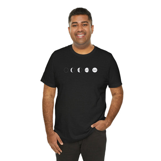 Three-Star Moon Phases Tee